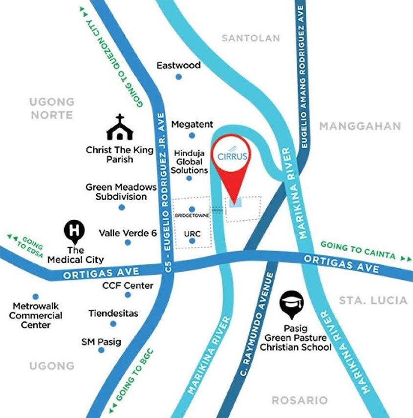 Cirrus at Bridgetowne in Pasig City by RLC Residences